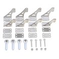 thumbnail image 1 of Xuanheng 4 Pieces RC Airplane Control Horn Fittings Direct Replace DIY Part Accessory Aluminum Alloy Ball, 1 of 8