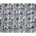 thumbnail image 4 of oneOone Tissu Polyester Lycra Imprimé Feuilles & Floral pour Couture BTY 56 Pouces de Large, 4 of 4
