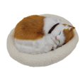 thumbnail image 1 of Realistic Breathing Cat Plush Toy Soft Stuffed Electronic Pet Home Decor Gift, 1 of 6