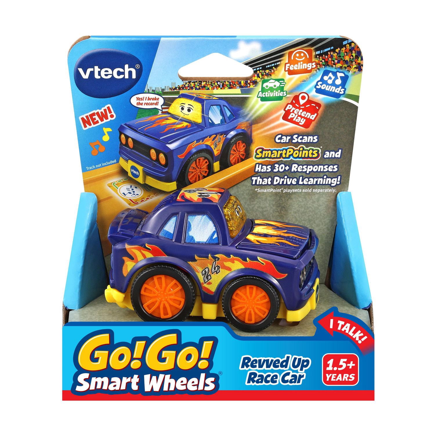 VTech Tut Tut Bolides Lenny as du circuit - Version anglaise