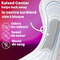 thumbnail image 4 of U by Kotex Balance Ultra Thin Pads with Wings, Heavy Absorbency, 32 Count, 4 of 8