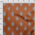 thumbnail image 2 of oneOone Cotton Poplin Fabric Leaves|Floral & Paisley Block Printed Craft Fabric BTY 56 Inch Wide, 2 of 4