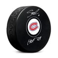 thumbnail image 1 of Shea Weber Rondelle de Hockey des Canadiens de Montréal Autographiée avec Note HOF, 1 of 2