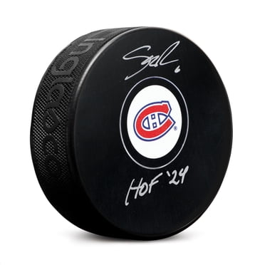 Shea Weber Rondelle de Hockey des Canadiens de Montréal Autographiée avec Note HOF