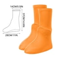 thumbnail image 3 of Wzzjkit Couvre-Chaussures Réutilisables Imperméables pour Adultes - Bottes de Neige Hautes Anti-Friction Surchaussures pour Hommes Femmes Cyclisme Extérieur Camping Pêche, 3 of 6