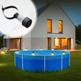 thumbnail image 2 of MesaSe 10 Packs Solar Pool Lights For Framed Above Ground Pools Outdoor Swimming Pool Fence Decoration Accessories  Waterproof LED Pool Solar Lights  Pool Enclosure Lighting, 2 of 9