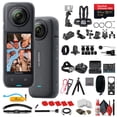 thumbnail image 1 of Insta360 X4 Waterproof 360 8K Action Camera with 48MP Sensor Bundle with 50-in-1 Accessory Kit & More, 1 of 8