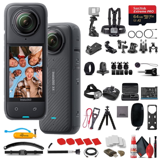 Insta360 X4 Waterproof 360 8K Action Camera with 48MP Sensor