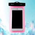 thumbnail image 2 of Waterproof Clear Sensitive PVC Touch Screen Phone Screen Phone Bag Universal Case for Smartphones up to 5.8 inch, 2 of 2