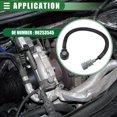 thumbnail image 2 of Unique Bargains Car Engine Ignition Knock Sensor Detonation Sensor for Chevrolet Aveo 2004-2008 96253545 Black, 2 of 7