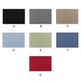 thumbnail image 4 of maskred 4 Pcs Napperons en Lin à Double Couche Napperons de Table à Manger Vaisselle Lavable Tapis Résistant aux Taches Maison Gris Foncé, 4 of 6