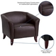 thumbnail image 2 of Fauteuil en cuir brun de la série HERCULES Majesty, 2 of 9