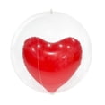 thumbnail image 3 of Ballon Cœur Gonflable avec Mini Ballon Intérieur, Décoration de la Saint-Valentin en PVC – Accessoire Réutilisable pour Jardin Intérieur, Fête, Demande en Mariage, Toile de Fond Photo, Plaisir, 3 of 6