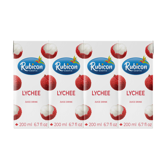 Rubicon Lychee Juice Drink 4 x 200ml
