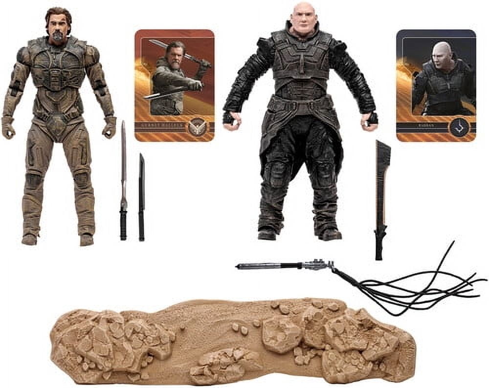 McFarlane - Dune 2 - 7" Gurney Halleck & Rabban Action Figure 2-Pack