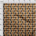 thumbnail image 3 of oneOone Georgette Viscose Yellow Fabric Poker Card Sewing Material Print Fabric By The Yard 42 Inch Wide, 3 of 4