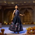 thumbnail image 4 of Barbie Signature Diwali Barbie Doll by Anita Dongre Wearing Festival of Lights Look, Holiday Collectible, 4 of 7