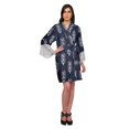 thumbnail image 4 of Moomaya Bride Getting Ready Shirt Cotton Short Robes For Women Bath Robe Girls, 4 of 6