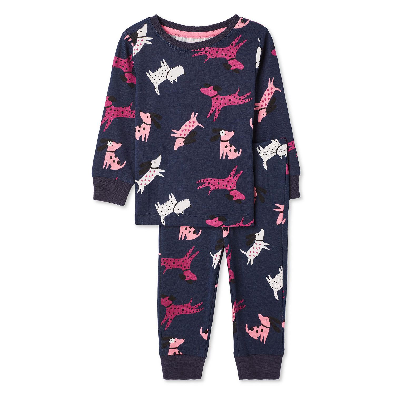 George Baby Girls' Pajama 2-Piece Set