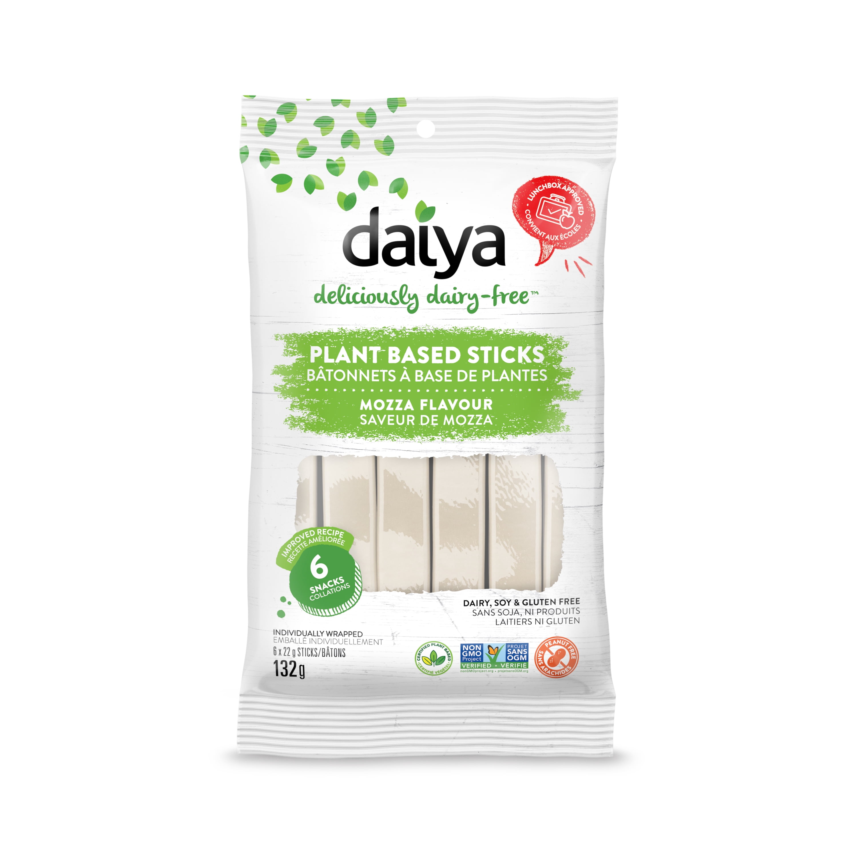 Daiya Bâtonnets de cheeze de luxe style mozzarella