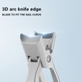 thumbnail image 5 of TopLLC Stainless Steel Anti-splash Large Opening Nail Clippers Self-locking Portable Large Nail Clippers Specializing In Thick And Hard Toenails Nail clippers, 5 of 5
