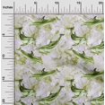 thumbnail image 2 of oneOone Rayon Beige Fabric Whale Craft Projects Decor Fabric Printed By The Yard 56 Inch Wide, 2 of 5