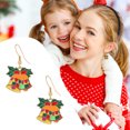 thumbnail image 1 of Up to 65% Off Christmas Tree Bell Earrings Christmas Creative Holiday Party Earrings Jewelry Hoop Earrings Women Necklace Rings Earring Jewelry on Clearance, 1 of 4