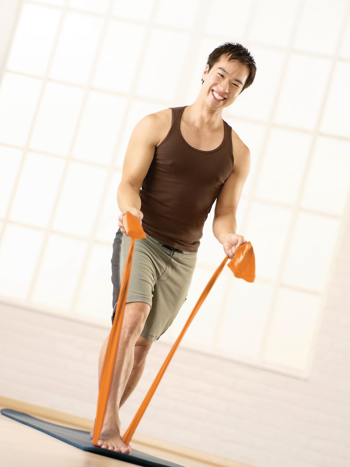STOTT PILATES Non-Latex Flex-Band Light Strength (Orange)