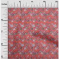 thumbnail image 2 of oneOone Cotton Cambric Red Fabric Tropical Sewing Craft Projects Fabric Prints By Yard 42 Inch Wide, 2 of 5
