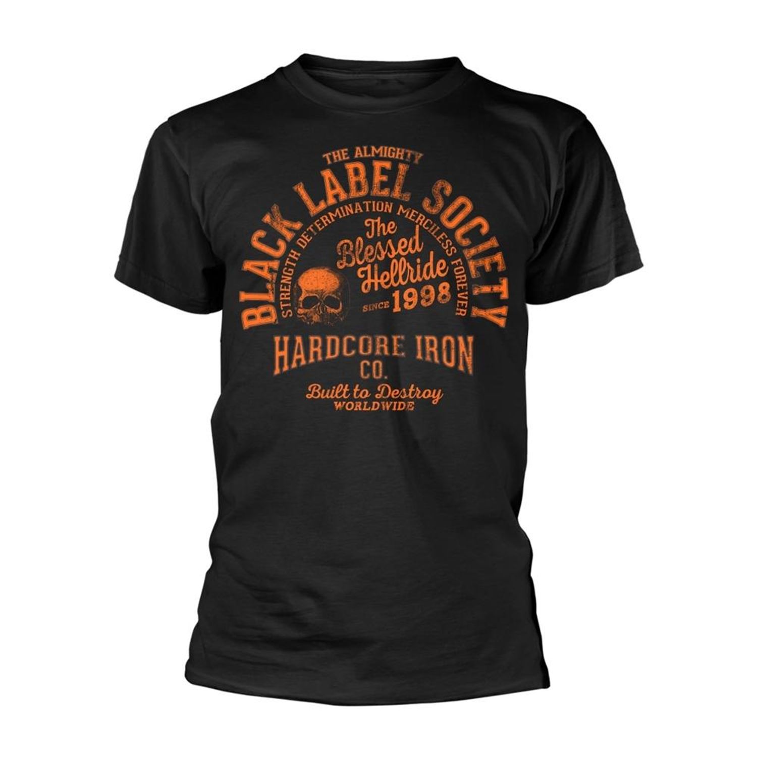 Black Label Society T-Shirt Hellride Hardcore pour Adulte