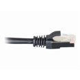 thumbnail image 3 of C2G 25ft Cat5e Snagless Shielded (STP) Ethernet Network Patch Cable - Black - Patch cable - RJ-45 (M) to RJ-45 (M) - 25 ft - STP - CAT 5e - molded, stranded - black, 3 of 3