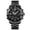Black, variant on TIMIFIS Watches Men's Multi-Time Chronograph Digital Analog Stainless Steel Sports Wrist Watch Gift