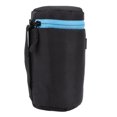 thumbnail image 3 of Camera Lens Bag, Thick Protective Zipper Camera Lens Pouch for DSLR Camera, Waterproof Camera Lens Case, 3 of 7
