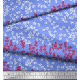 thumbnail image 3 of Soimoi Poly Georgette Fabric Artistic Floral Print Sewing Fabric Yard 52 Inch Wide, 3 of 5