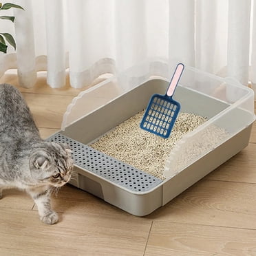 LSLJS Cats Litter Shovel Filtering Cats Excrement Shovel Dualy Color Cats Litter Cleaning Tool Cat Litter Shovel Home Essentials