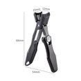 thumbnail image 4 of Dvkptbk nail clippers Antisplash Nail Clippers Set-stainless Steel File + Portable Iron Case Nail Tools, 4 of 9