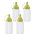 thumbnail image 3 of S SERENABLE 4Pcs Small Bottles Portable Food Storage Container Seasoning Bottles Bottle Green, 3 of 9