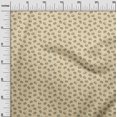 thumbnail image 3 of oneOone Tissu Viscose Georgette Jaune Rétro Minimal Burger Matériel de Robe Tissu Imprimé Tissu au Mètre 42 Pouces de Large, 3 of 5