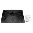 thumbnail image 2 of Black Walk Maker, Butterflies Shape Stepping Stone , Concrete Path Maker Molds Stepping Stone Paver Reusable For Garden Lawn, 2 of 8
