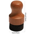 thumbnail image 4 of Oil Wax Applicator - for Cutting Board, with Food Grade Wood Handle and Sponge, Versatile, Precise Application, Nourishes Surfaces, Made of Wood + Sponge, 70g, 4 of 6