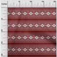 thumbnail image 1 of oneOone Viscose Chiffon Fabric Geometric Block Print Fabric By The Yard 42 Inch Wide, 1 of 4