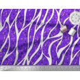 thumbnail image 2 of Soimoi Poly Georgette Tissu Coeur, Point & Feuilles Décor Tissu Imprimé Yard 52 Pouces de Large, 2 of 3