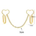 thumbnail image 2 of Stainless Steel Nose Chain: Non Piercing Nostril Chain Nose Jewelry for Women, 2 of 4
