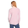thumbnail image 3 of T-shirt de nuit à manches longues raglan George pour femmes, 3 of 6