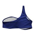 thumbnail image 5 of Weiqiqre Womens Swimsuits One Shoulder Bikini Twisted Ruched High Cut Bandeau Bikini Set Two Piece Swimsuit, 5 of 5