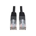 thumbnail image 1 of Eaton Tripp Lite Series Cat5e 350 MHz Molded (UTP) Ethernet Cable (RJ45 M/M), PoE - Black, 50 ft. (15.24 m) - Patch cable - RJ-45 (M) to RJ-45 (M) - 50 ft - UTP - CAT 5e - molded, stranded - black, 1 of 2