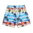 thumbnail image 1 of Hiiyo Infant Boys Swim Trunks Coconut Tree Print Board Shorts Summer Beach Bathing Suit, 1 of 6