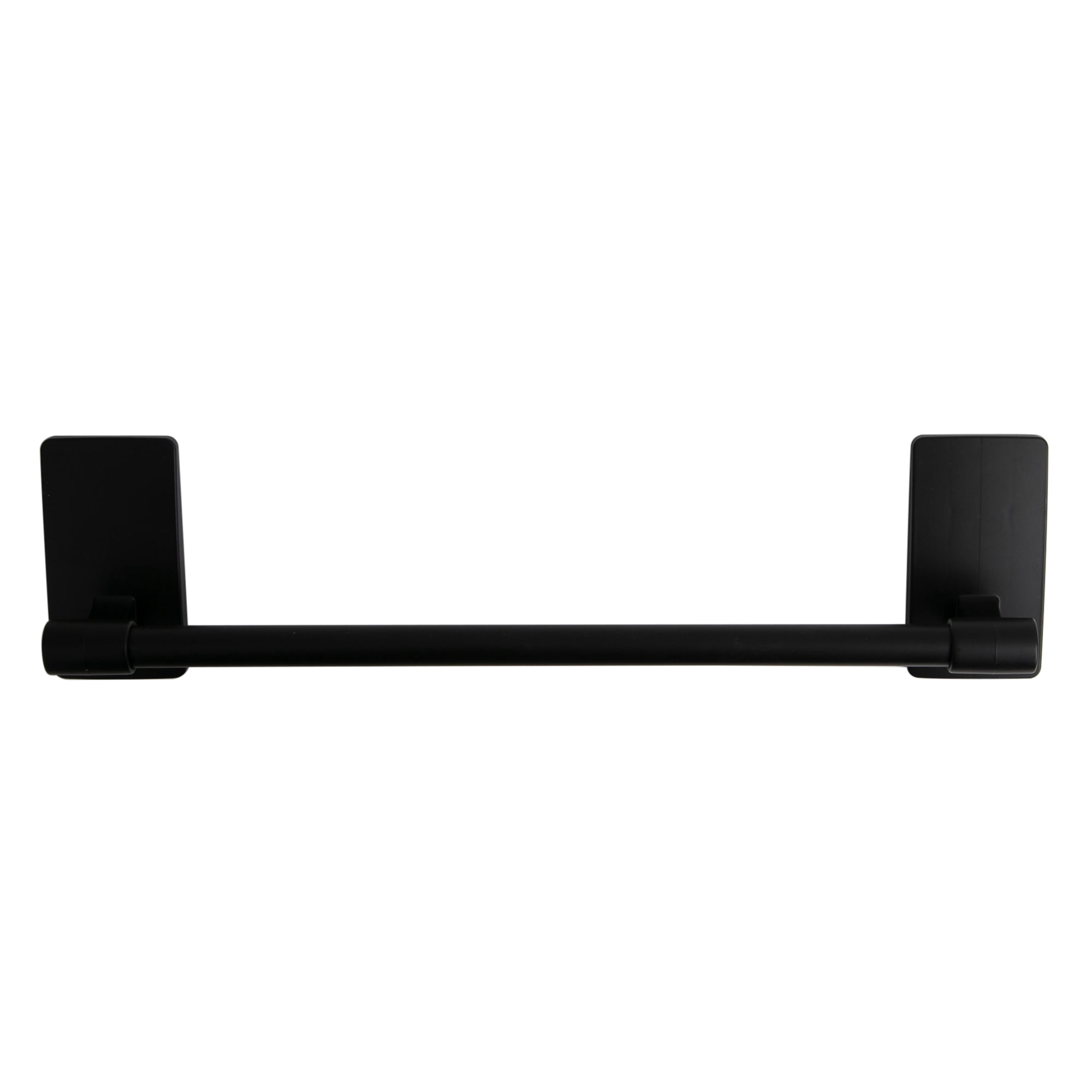 Era Guru Porte-serviettes avec bandes auto-adhésives, noir, 12po.