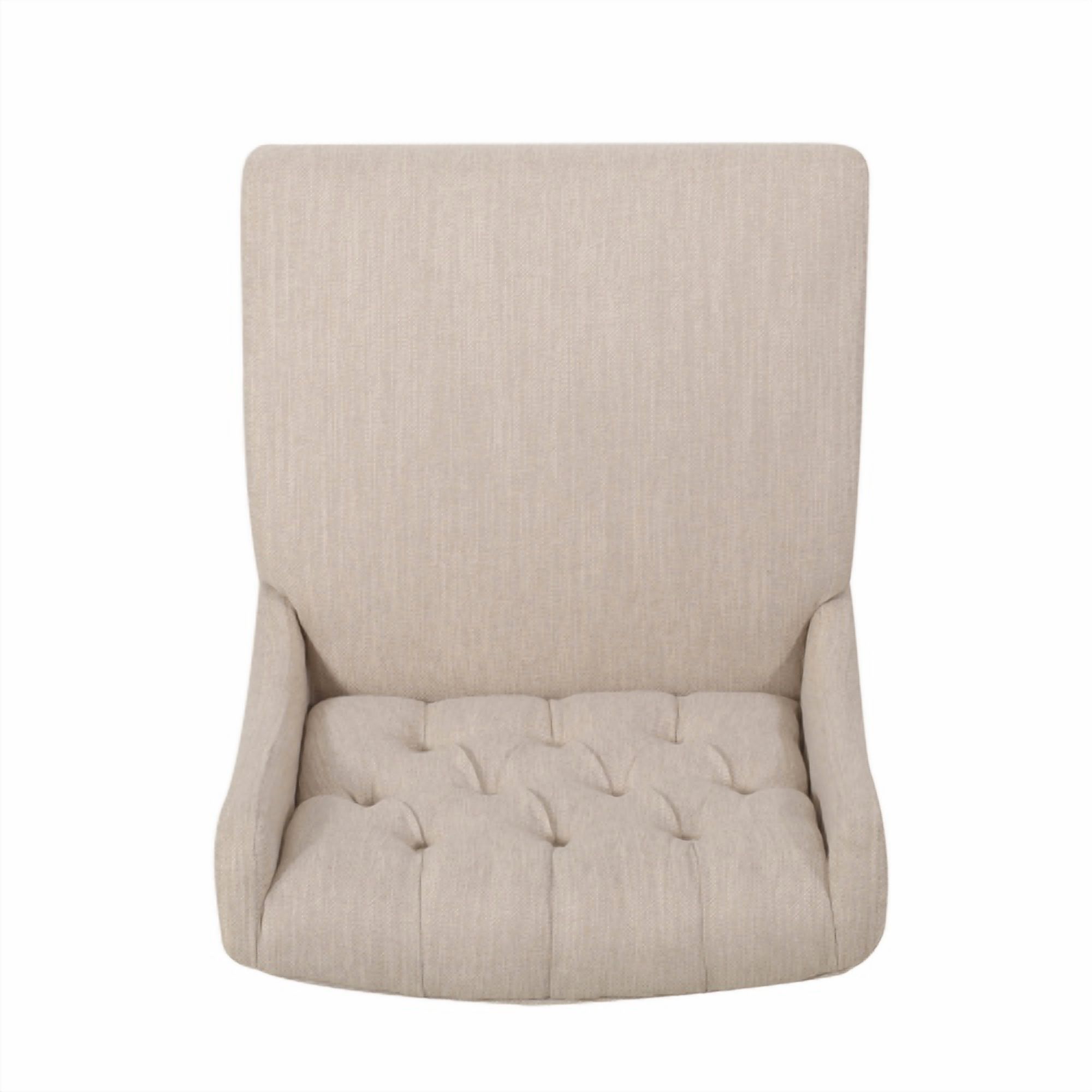 Noble House 30" Height Counter Stool Set of 2 High Density Fabric Seat