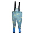 thumbnail image 4 of WEIYLL Bodysuits for Girls Summer Sleeveless Ruffles Overalls Off Shoulder Long Pants Solid Color Green Toddler Overalls for 7-8 Years, 4 of 8